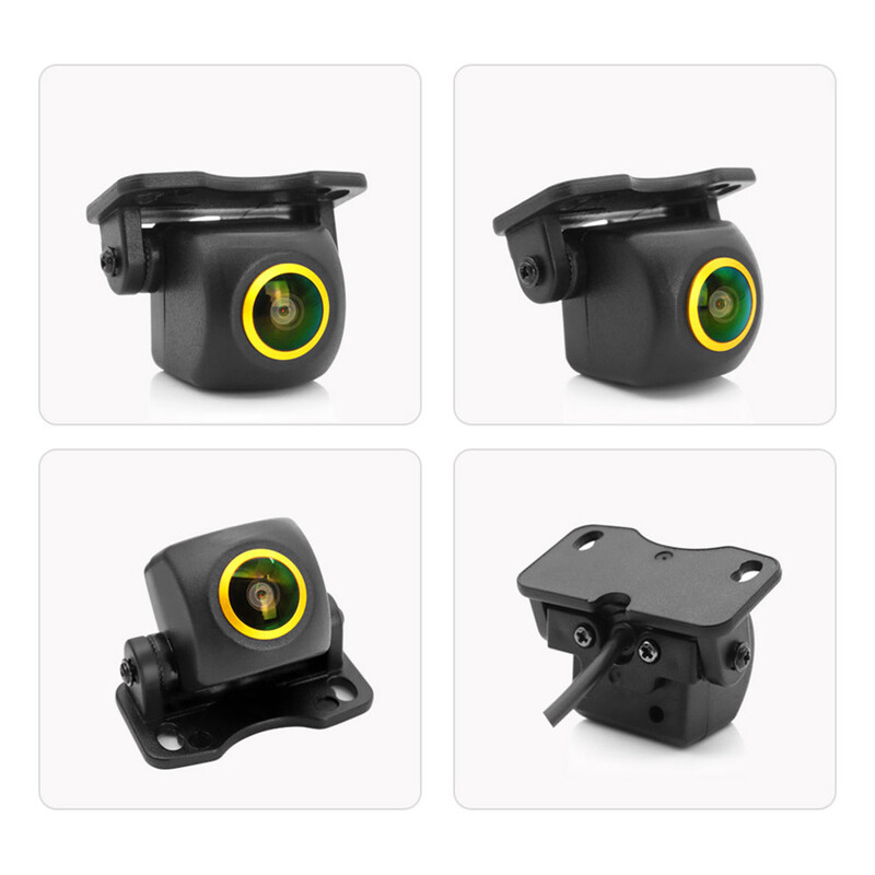 Smartour AHD 1080P 180 fokos halszem állítható autós elülső hátrameneti hátlapi hátsó kamera járműhöz Android DVD AHD monitor