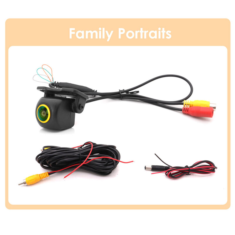 Smartour AHD 1080P 180 fokos halszem állítható autós elülső hátrameneti hátlapi hátsó kamera járműhöz Android DVD AHD monitor