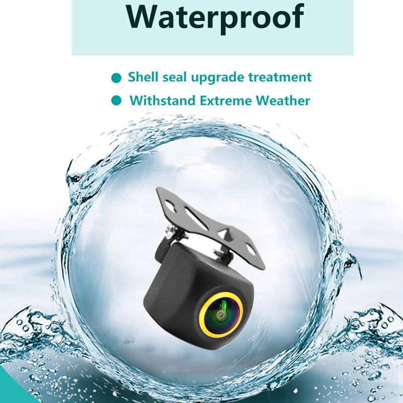 HD AHD 1920*1080P 180 grādu 4K zivs acs objektīvs Starlight Night Vision transportlīdzekļa atpakaļskata atpakaļskata kamera automašīnas universālā kamera