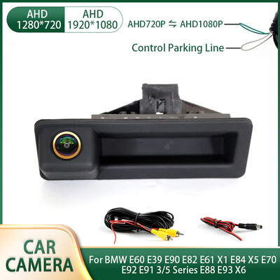 AHD 1080P veekindel auto tahavaatekaamera BMW E60 E39 E90 E82 E61 X1 E84 X5 E70 E92 E91 3/5 seeria E88 E93 X6 jaoks