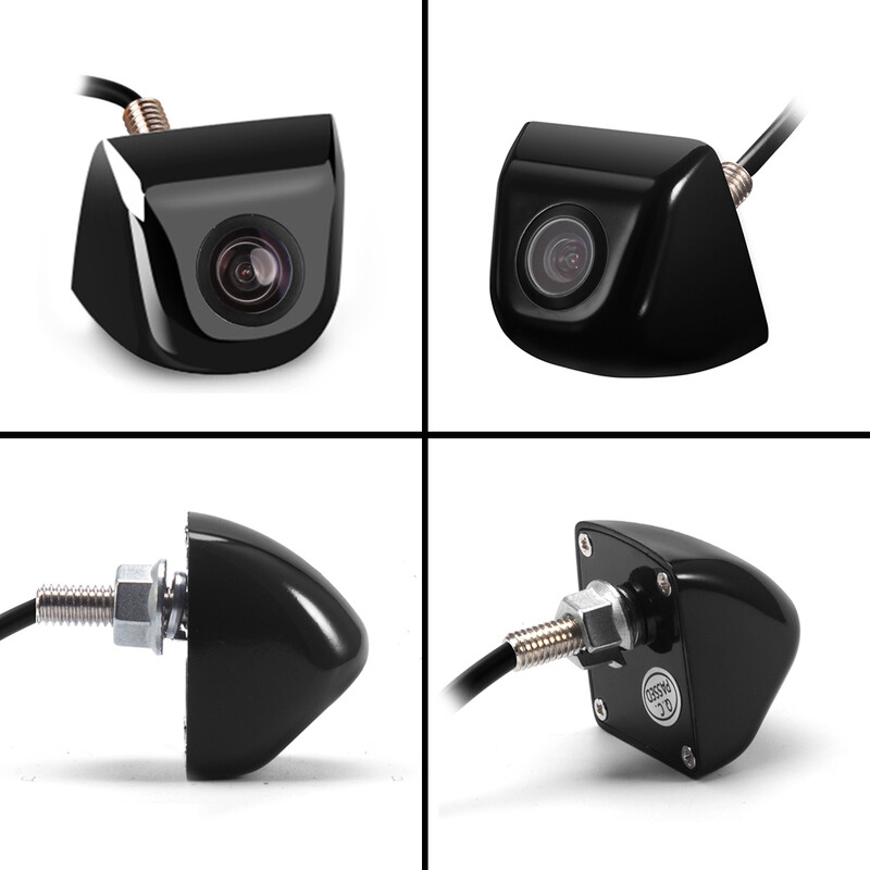 Autó tolatókamera Fém karosszéria Vízálló éjszakai parkoló monitor 170 fokos mini parkoló tolató kamera