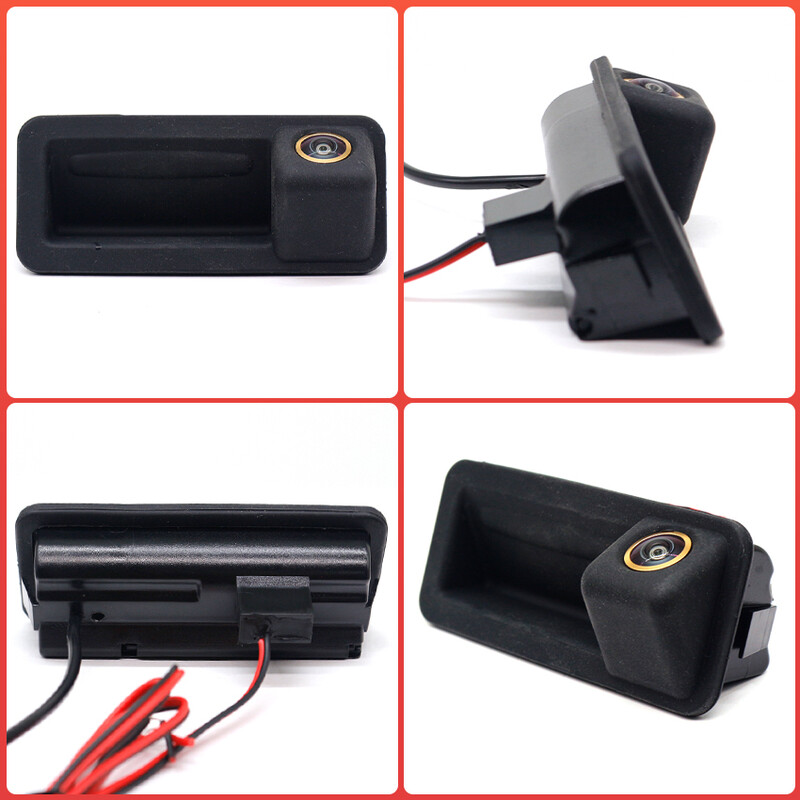 Χειρολαβή κορμού κάμερας πίσω όψης CCD Κάμερα Αδιάβροχη κάμερα για Ford Fiesta Hatch MK6 MK7 MK7.5 2008~2014 2015 2016 2017 2018 2019