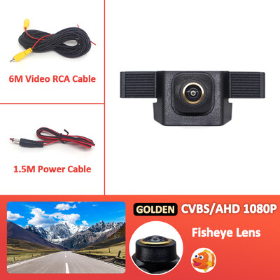 170° Fisheye AHD auto eestvaate logokaamera esivõre kaamera CVBS Toyota Highlander XU50 Kluger 2014-2017 2018 2019 2020 jaoks