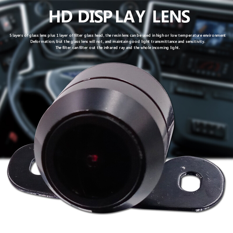 Taksometra mazā kamera AHD 720P/960P/1080P zvaigžņu gaismas nakts redzamības uzraudzības zonde 12/24V sprieguma NTSC/PAL standarts noliktavā