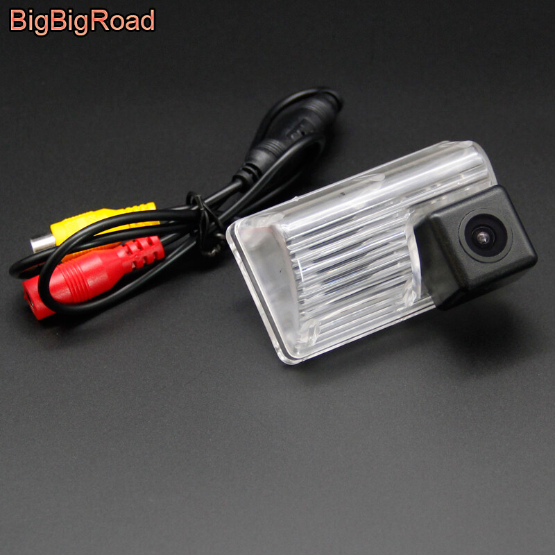BigBigRoad automašīnas atpakaļskata kamera Toyota Corolla EX E120 E130 9. paaudzes nakts redzamības ūdensizturīga CCD parkošanās rezerves kamera