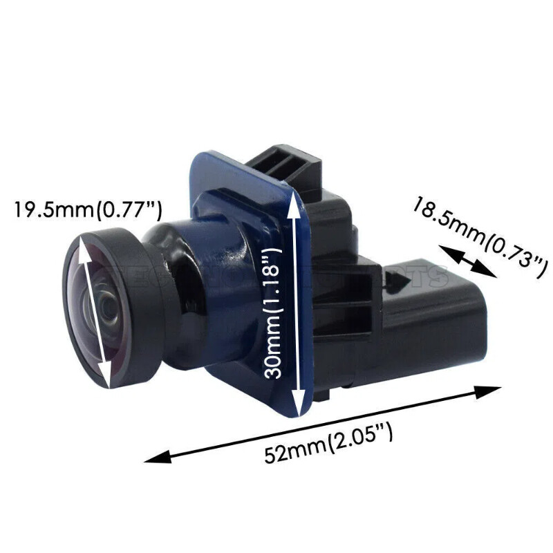 FR3T-19G490-AC Ford Mustang GT 2015 2016 2017 2018 2019 Melns Jauns Aizmugurējais skats Rezerves stāvvietas transportlīdzekļa kamera FR3T19G490AC 12V