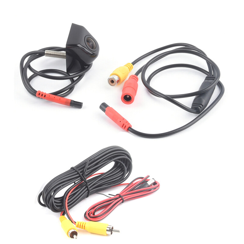 Universāla dinamiskas trajektorijas automašīnas aizmugurējā kamera ar ūdensizturīgu, labas kvalitātes melnu un hromu pēc izvēles