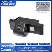 HD CCD auto tahavaatekaamera Nissan QASHQAI X-TRAIL Geniss Citroen C4 C5 C-Triomphe Peugeot 307CC Pathfinder Dualis jaoks