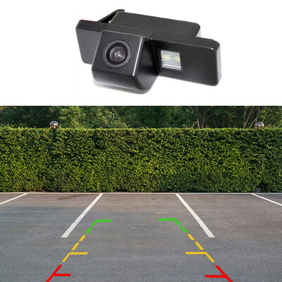 HD CCD auto tahavaatekaamera Nissan QASHQAI X-TRAIL Geniss Citroen C4 C5 C-Triomphe Peugeot 307CC Pathfinder Dualis jaoks