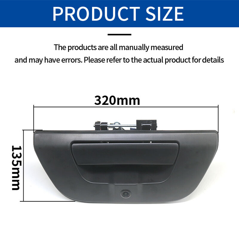 CVBS NTSC pikapa bagāžas nodalījuma durvju roktura atpakaļgaitas kamera Great Wall POER ūdensizturīgai nakts redzamības rezerves kamerai