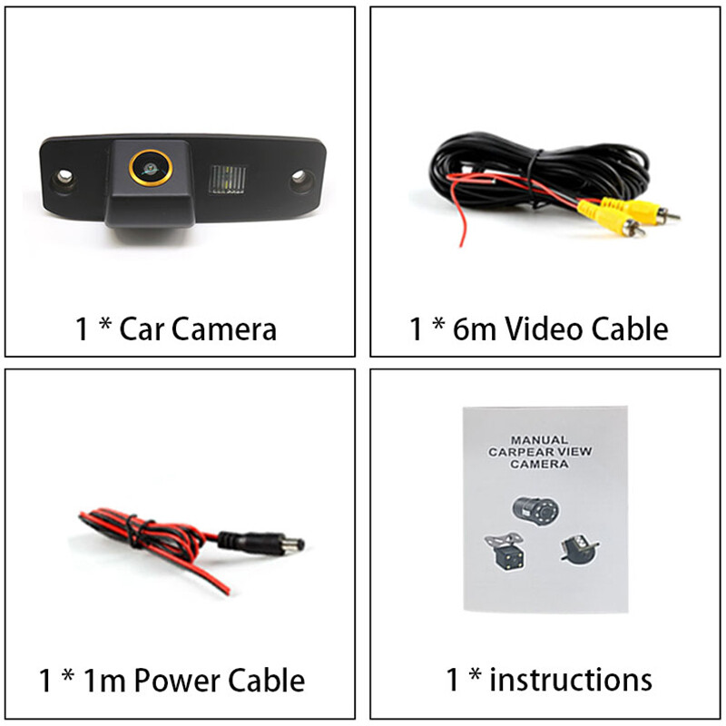 Κάμερα οπισθοπορείας αυτοκινήτου AHD οπισθοπορείας για Hyundai RohensTucson Accent SONATA Avante Elantra Αδιάβροχη εφεδρική κάμερα νυχτερινής όρασης