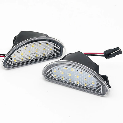 2tk 15 SMD LED auto numbrimärgi valguslamp valge tarvikud Toyota Aygo MK I 2005-2014 auto stiilis osad