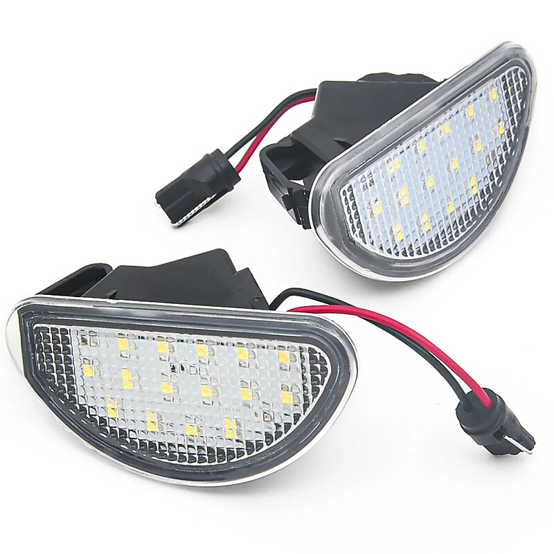 2 τεμ. 15 SMD LED Αυτοκινήτου Αυτοκινήτου Πινακίδας Αδειοδότησης Φωτιστικό Λευκά Αξεσουάρ Ανταλλακτικά για Toyota Aygo MK I 2005-2014 car-styling