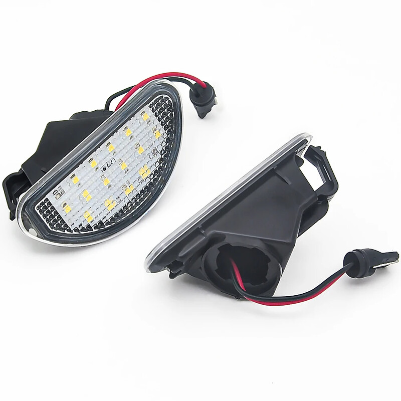 2 τεμ. 15 SMD LED Αυτοκινήτου Αυτοκινήτου Πινακίδας Αδειοδότησης Φωτιστικό Λευκά Αξεσουάρ Ανταλλακτικά για Toyota Aygo MK I 2005-2014 car-styling