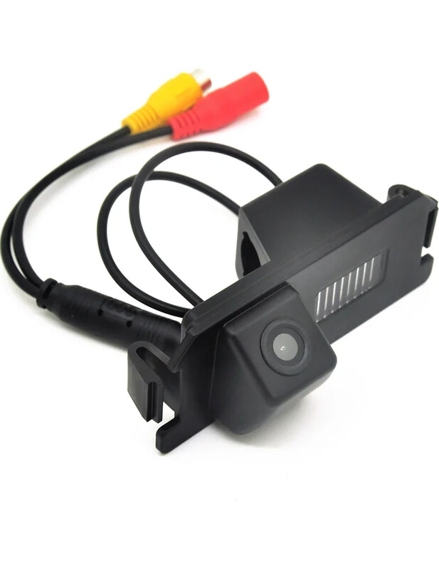 CCD ūdensnecaurlaidīga automašīnas novietošanas sistēmas kamera atpakaļgaitas atpakaļskata atpakaļskata kamera priekš Hyundai i10 i20 2008-2015