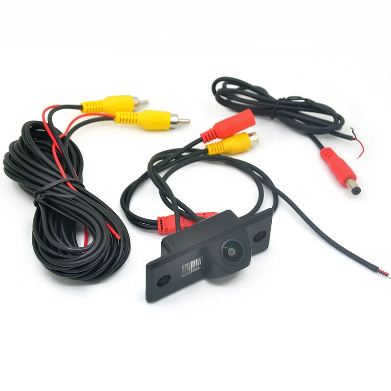 170° HD 1080P AHD halszem jármű tolatókamera VW Volkswagen Santana Polo(3C) Tiguan Touareg Passat B4 B5 Skoda Fabia