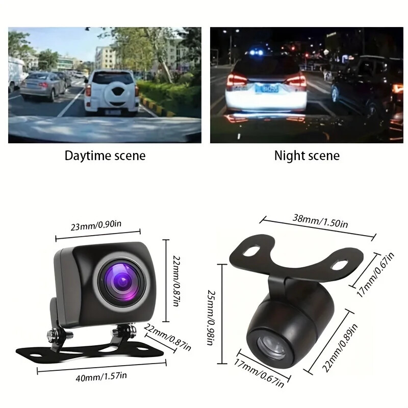 4,3 hüvelykes érintőképernyős 480p visszapillantó tükör monitor éjszakai látással, automatikus parkolási rendszerrel, tolató kamerával