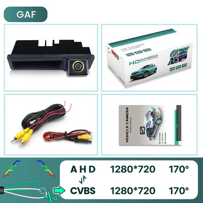 GreenYi 170° AHD 1080P auto tahavaatekaamera Audi A3 8P A6 C6 A1 Q7 A4 B7 B6 S5 A6L Q5 Night Vision tagurdussõidukile