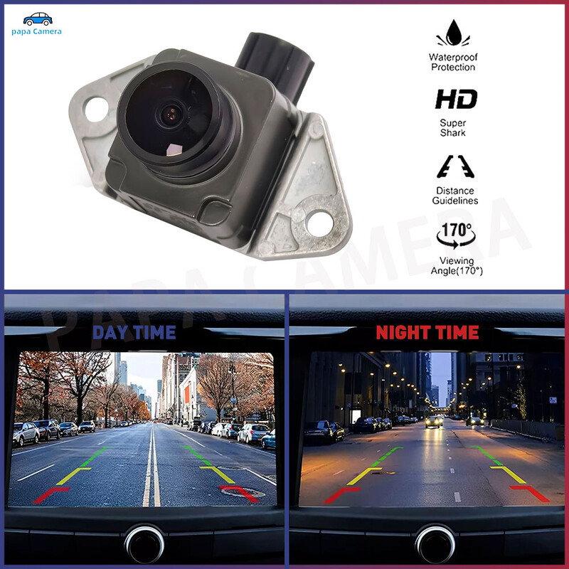 68375333AA Hátsó tolatókamera CH1960102 Jeep Grand Cherokee 2014-2018 Tolatási Parkoló Asszisztens Kamera 68137943AD alkatrészek