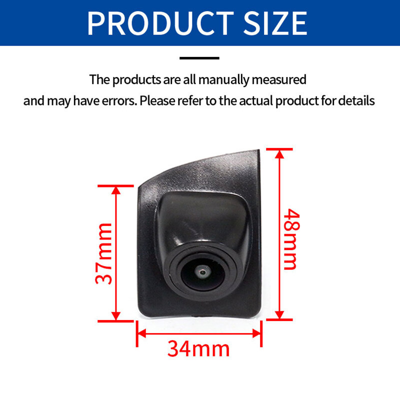 AHD autós elölnézeti kamera széles látószögű éjszakai vízálló első rácsos kamera BMW 5-ös sorozathoz 2014 2015 2016 2017