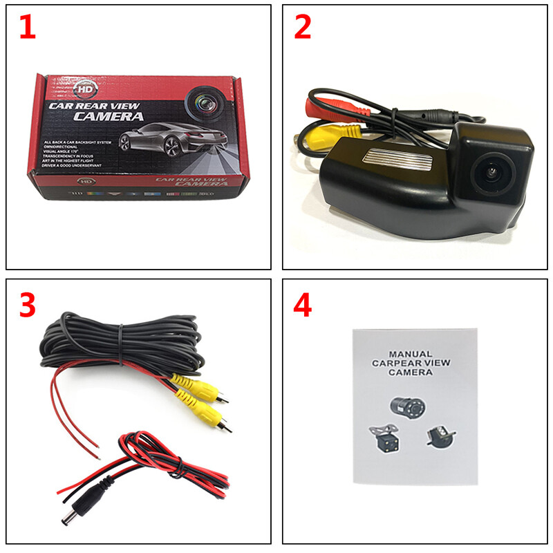 Autó Vízálló HD tolatókamera Autófigyelő Parkolórendszer Fordított felügyelet Mazda 2 3 2007 2008 2009 2010 2011 2012