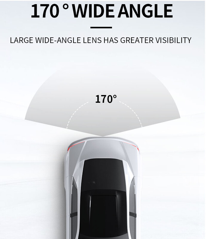 170°-os nagy látószögű HD CCD autós tolatókamera Jeep Wrangler 2012 2013 vízálló éjjellátó hátlapi kamerához