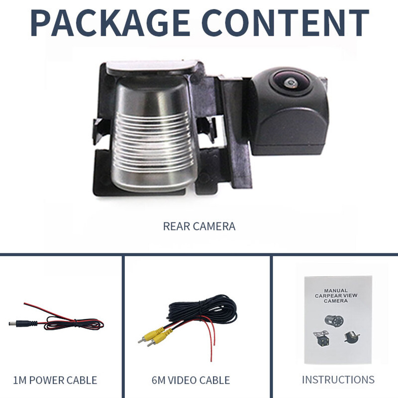 170°-os nagy látószögű HD CCD autós tolatókamera Jeep Wrangler 2012 2013 vízálló éjjellátó hátlapi kamerához