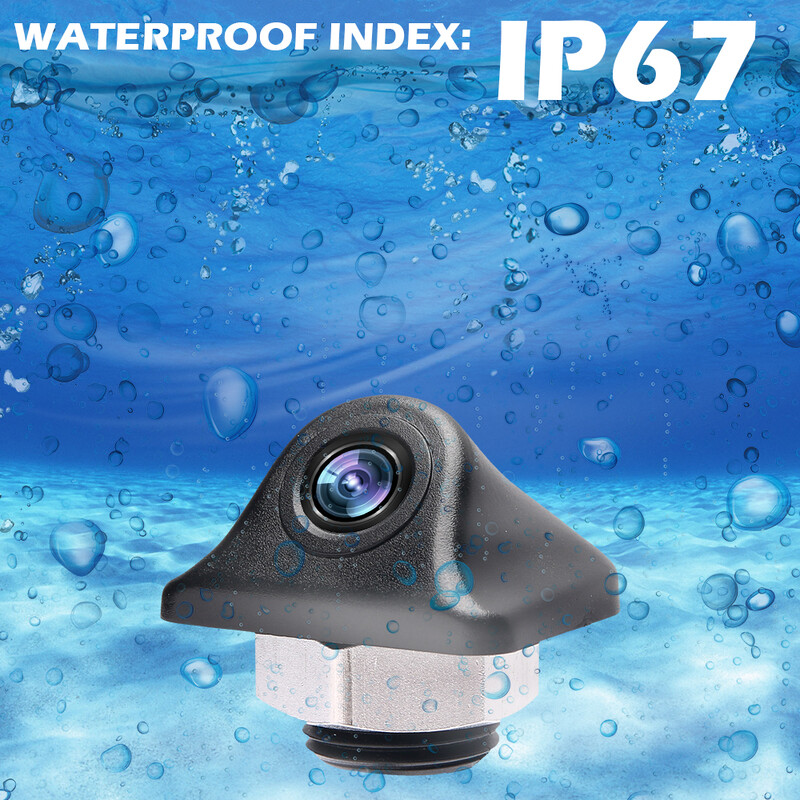 ODOMY éjjellátó autós tolatókamera univerzális hátsó parkoló tolatókamera vízálló 170 széles látószögű HD színes kép