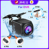 JMCQ 1080P galinio vaizdo kameros žuvies akies objektyvas, skirtas DVR Dash Cam naktinio matymo atvirkštinei kamerai 4 kontaktų mygtuko valdymas AHD NTSC PAL TVI CVI
