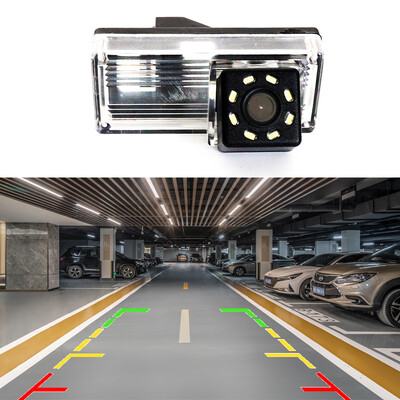 170 laipsnių HD naktinio matymo vandeniui atspari automobilio galinio vaizdo atsarginė kamera, skirta Toyota Reiz Land Cruiser LC Prado 100 120 200 2002-2016 m.