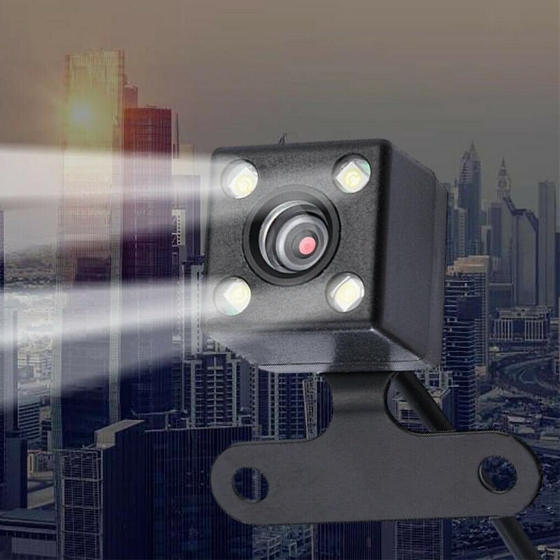 1db /5db 4 tűs autós hátsó kamera tolató 170 fokos széles látószögű rögzítés parkoló vízálló színes kép videokamera