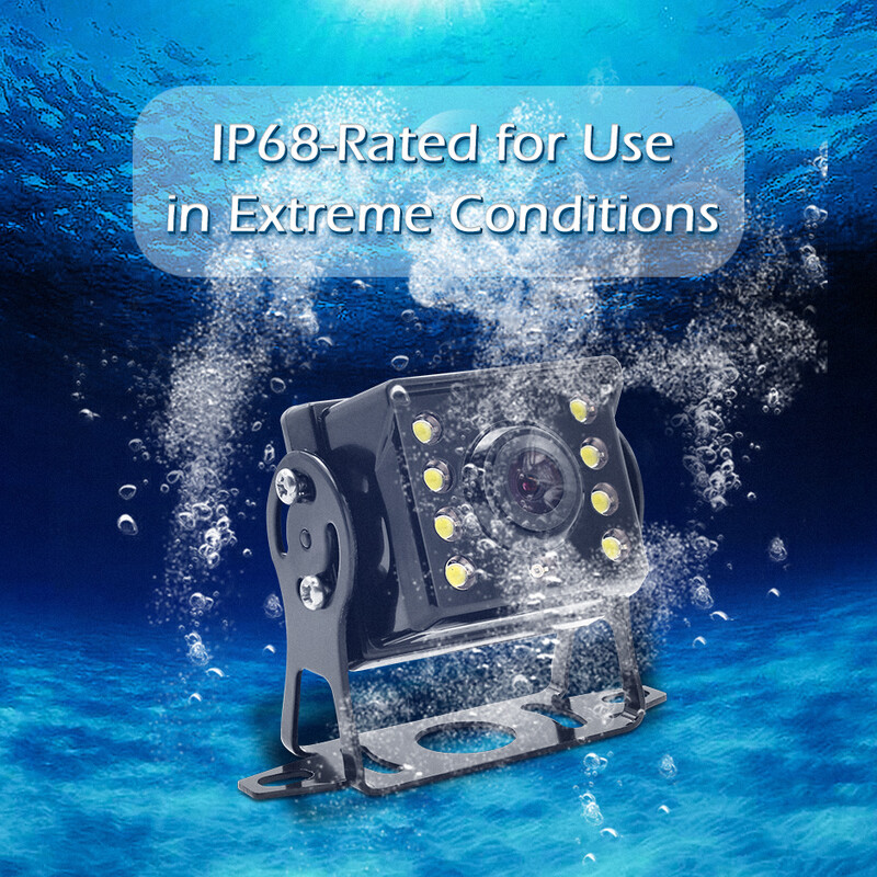 GreenYi 1920*1080P AHD augstas izšķirtspējas kravas automašīnas Starlight nakts redzamības atpakaļskata kamera autobusa automašīnai