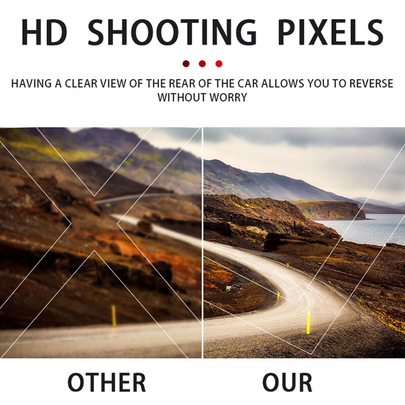 AHD 1080P automašīnas bremžu gaismas aizmugurējā skata atpakaļgaitas kamera Citroen Berlingo Peugeot Partner II 2008-2016 ūdensizturīgai rezerves kamerai