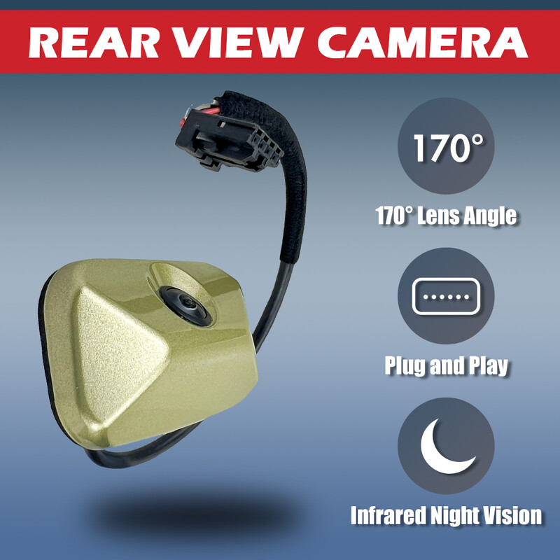 SORGHUM 95760-2K100 Kia Soul 2012 2013 Automašīnas aizmugurējā skata rezerves stāvvietas kameras atpakaļgaitas palīgs 957602K100 95760-2K101