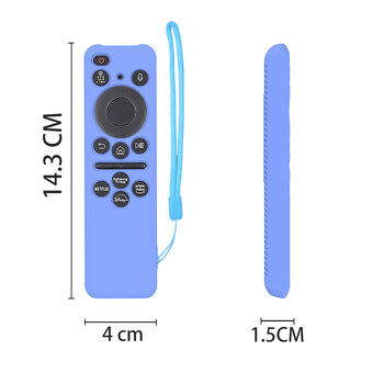 Κατάλληλο για ηλιακό τηλεχειριστήριο Samsung BN59-01432A προστατευτικό κάλυμμα σιλικόνης BN59-01432J πλήρες πακέτο κατά της πτώσης