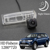 Owtosin HD 1280*720 Fisheye tahavaatekaamera Mitsubishi Pajero Sport MK2 MK3 2008-2018 autode parkimistarvikud