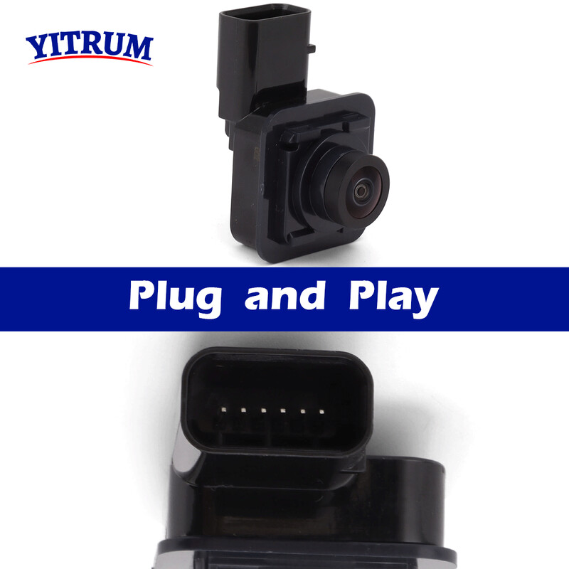 YITRUM F2GT-19G490-CC Ford Edge 2015. gada 2016. gada 2017. gada 2018. gada aizmugurējā skata rezerves stāvvietas atpakaļgaitas kameras palīgs.