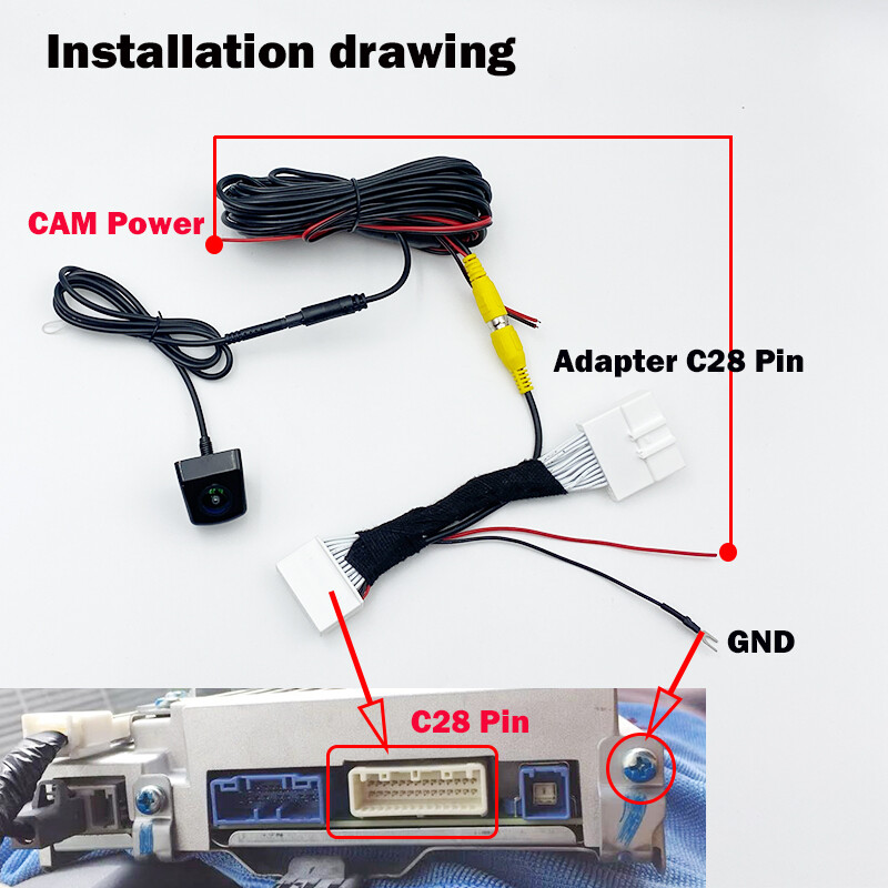 HICAMRUI atpakaļskata atpakaļgaitas kamera priekš Mazda CX5 CX 5 CX-5 KF 2017 2018 2019 2020 OEM ekrāna piederumi Plug & Play