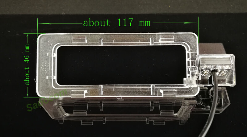 HD autós tolatókamera Subaru XV 2014/2015 tolatókamera parkolássegítő kamera éjjellátó vezeték nélküli monitorhoz