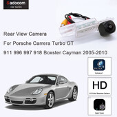 Belaidė galinio vaizdo kamera Fisheye Backup Parking Dinaminis naktinis matymas, skirtas Porsche Carrera Turbo 911 987 997 918 Boxster Cayman