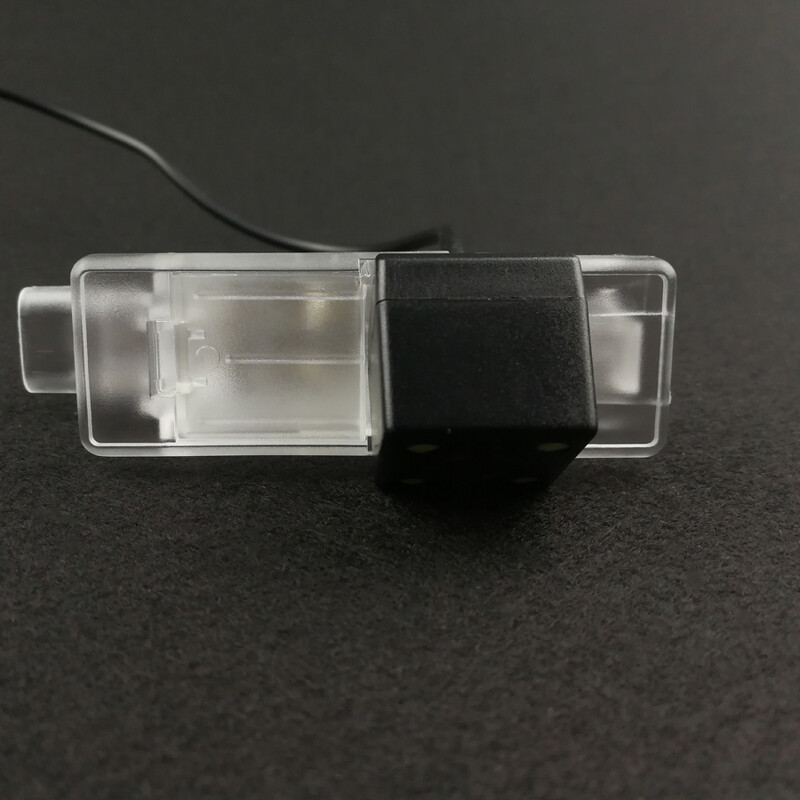 Paredzēts Peugeot 2008 2015 Car CCD 4 LED nakts redzamības rezerves atpakaļskata kamerai parkošanās atpakaļgaitas palīgierīce, ūdensnecaurlaidīga