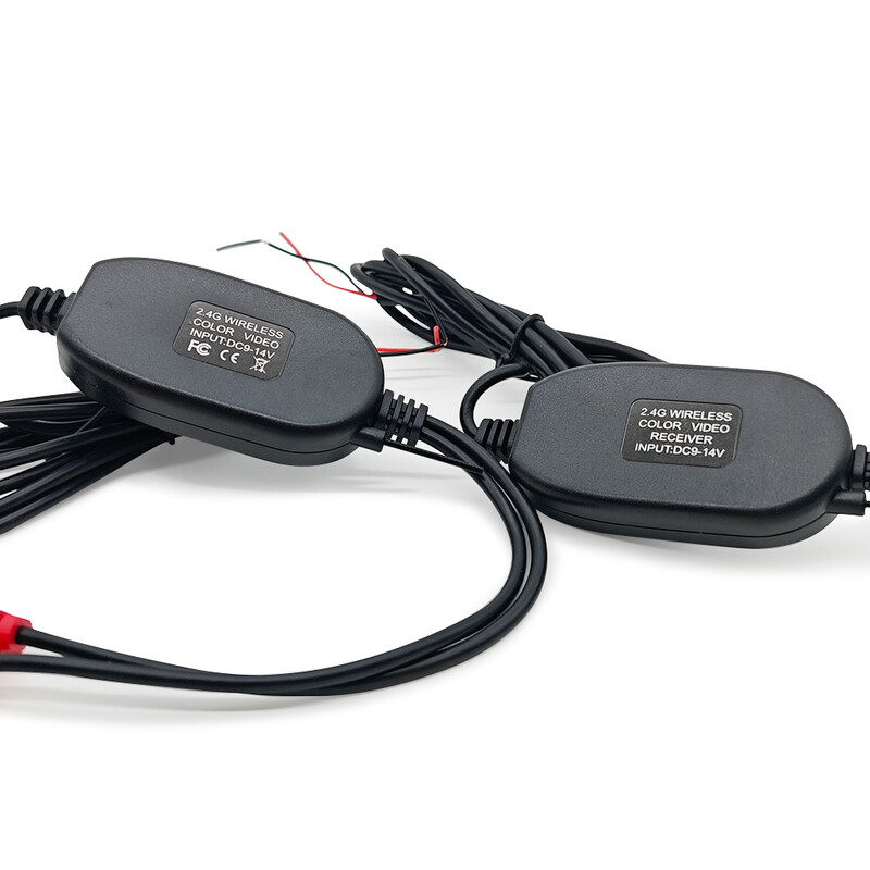 Πομπός και δέκτης βίντεο ασύρματης κάμερας 2,4 Ghz για αντίγραφο ασφαλείας κάμερας οπισθοπορείας αυτοκινήτου και οθόνη στάθμευσης DVD Player αυτοκινήτου