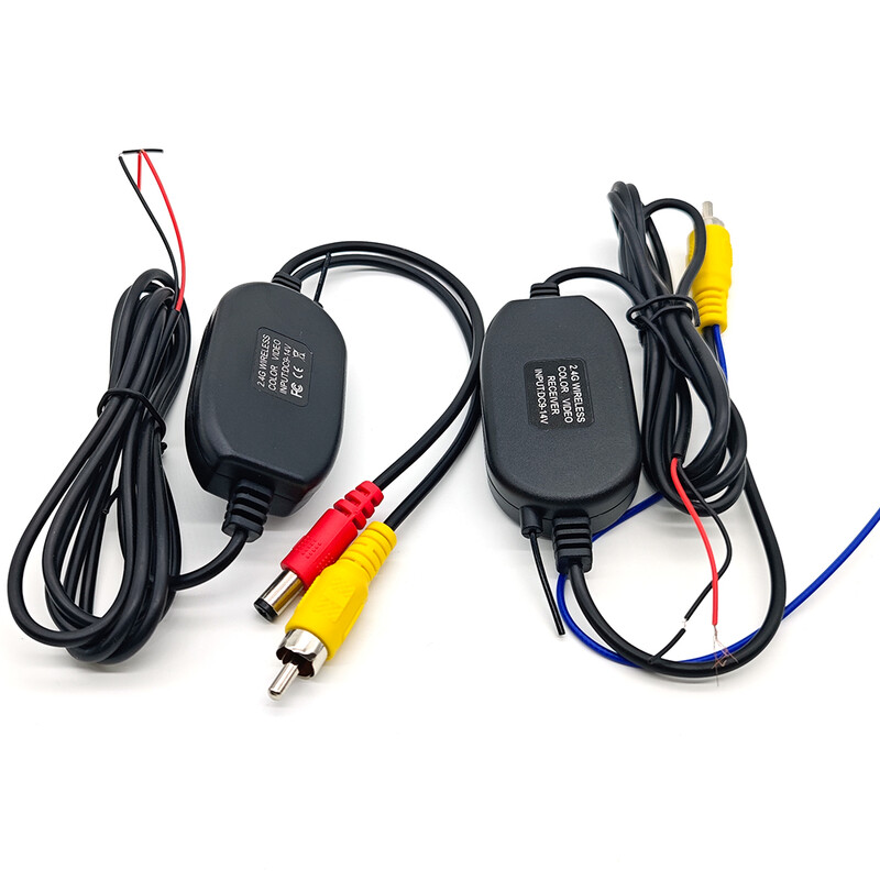 Πομπός και δέκτης βίντεο ασύρματης κάμερας 2,4 Ghz για αντίγραφο ασφαλείας κάμερας οπισθοπορείας αυτοκινήτου και οθόνη στάθμευσης DVD Player αυτοκινήτου