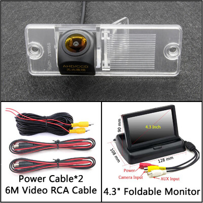 AHD 1280*720P galinio vaizdo kamera, skirta Mitsubishi Pajero Sport/Montero sport MK1 1996-2008 automobilio atbulinės eigos veidrodžio LCD monitorius