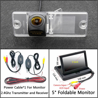 AHD 1280*720P galinio vaizdo kamera, skirta Mitsubishi Pajero Sport/Montero sport MK1 1996-2008 automobilio atbulinės eigos veidrodžio LCD monitorius