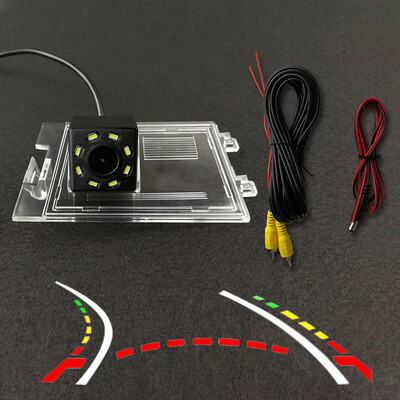 Juhtmeta auto CCD tagumine kaamera Fisheye 8 12 LED dünaamiline öönägemine Jeep Compass Liberty Grand Cherokee Patriot 2009-2015 jaoks