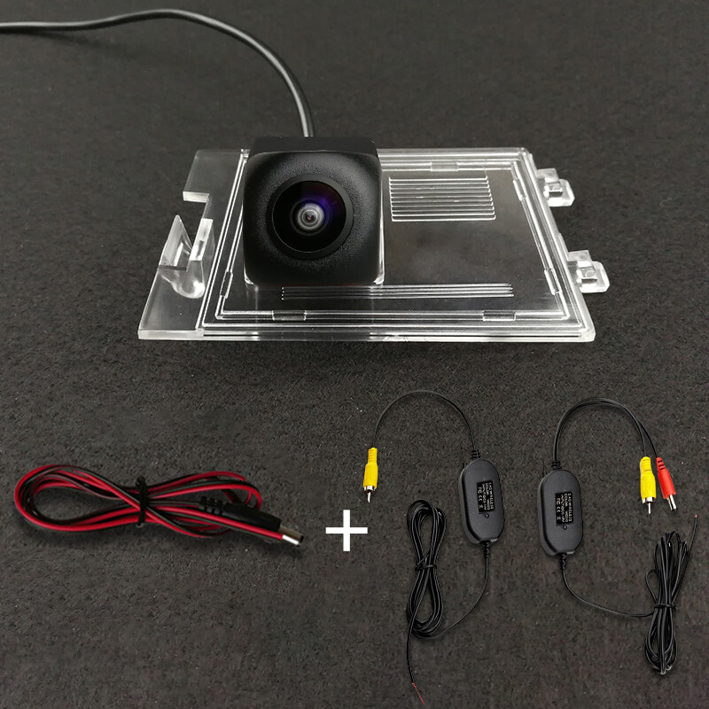 Bezvadu automašīnas CCD aizmugurējā kamera Fisheye 8 12 LED dinamiskā nakts redzamība priekš Jeep Compass Liberty Grand Cherokee Patriot 2009-2015