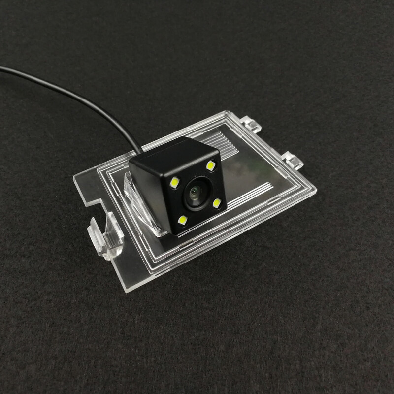 Bezvadu automašīnas CCD aizmugurējā kamera Fisheye 8 12 LED dinamiskā nakts redzamība priekš Jeep Compass Liberty Grand Cherokee Patriot 2009-2015