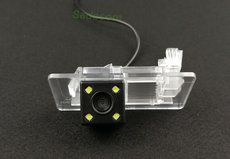 HD automašīnas CCD nakts redzamības rezerves atpakaļskata kamera priekš VW Passat Sagitar Gran Lavida Jetta Skoda Yeti Rapid Spaceback Superb 13/15