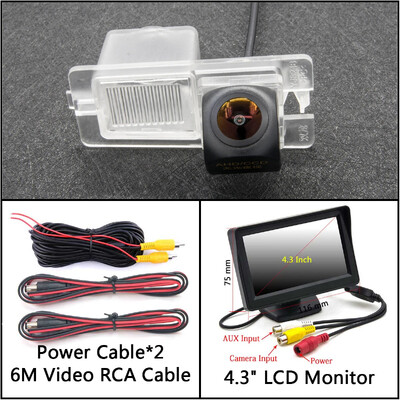 AHD 1280*720P automobilio galinio vaizdo kamera, skirta SSangYong Actyon Sports 2006-2019 Rodius/Stavic 2004-2019 Rexton Kyron Car Monitor